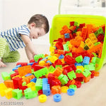 7 Ring Colorful Teddy Rings with Smiley Stacking Play Set Toy for Kids (Multicolor)