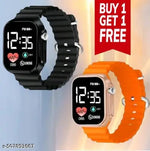 Children Kids Boys Digital 4-13 Years Ultra Led Watch Boys Best Gift Baby Boys Digital Watch for Kids