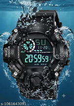 G Shockk Full Black Digital Watch For Boys (Pack Of 1)