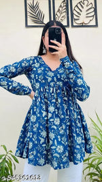 Beautiful trendy V NECK top