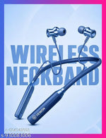 Bluetooth Neckband | Wireless Neckband | Crispy And Clear Sound Quality Deep Bass 20Hr Battery Type C Fast Charging Magnetic Lock |Premium Metal Look & Crystal-Clear Mic Sound | Bluetooth Headphones | Bluetooth Earphone Under 299rs | Bluetooth Headset