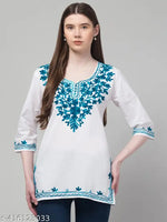 Kashmiri kurti/short kurti/kashmiri top/short top for women/girls