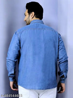 Men Blue Slim Fit Opaque Casual Shirt