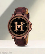 Rosra Golden Formal Watch For Men's Ring +Chain Freue (MOR RING+ CHAIN) For Men's