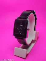 Jainx JW8552 Black Silicone Band Analog Watch for Women