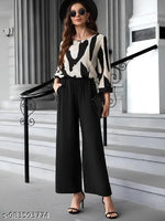 Women's stylish CO-RD SET with embroidery top and bottom wear