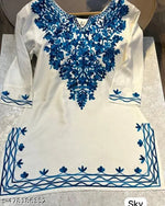 Kashmiri kurti/short kurti/kashmiri top/short top for women/girls