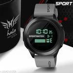 HALA HL-1140 Sports Stylish Digital Watch Black Dial For Mens