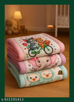 BRANDONN Baby Bath Towel Newborn Hooded Soft Wrapper Cum baby Towel For baby Boys And Baby Girls Pack of 3
