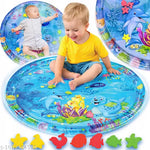 SHOPING NOW Inflatable Tummy Time Mat Premium Baby Water Play Mat for Infants and Toddlers Baby,Strengthen Your Baby's Muscles, Portable Time Leak-Proof||Fun Activity Play Center Indoor,Outdoor