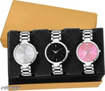 Attractive Solid Metal Analog Watches combo for Women