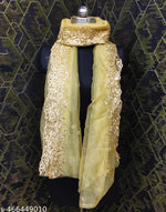 Embroidered work Net Dupatta for Women