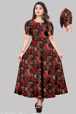 New Floral Dress With Digital Floral Print