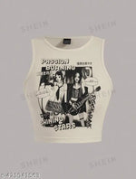 embroidary crop top with cross