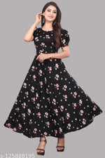 New Floral Dress With Digital Floral Print