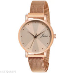 Jainx JW691 Blue Dial Mesh Band Analog Watch - For Women