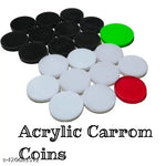 20 INCH CARROM BOARD WITH  CARROM COIN, STRIKER POWDER COMBO PACK