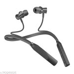AR-Hiker Bluetooth Neckband | 40 Hrs Playtime | Dual Pairing | Stylish In-Ear Headset (Black)Sk