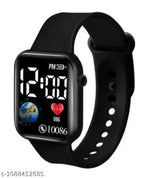Slim Digital Led Touch Screen Bracelet Band Watch for Boys and Girls
