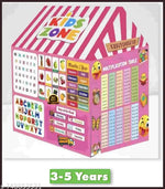 This foldable tent house can be used indoors as a toy house or outdoors as a kids play tent
