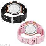 Digital Boy's and Girl'S Watch For Combo