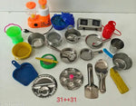 SUTEKI Small Kitchen Set Great Kitchen Toys for Girls, Gift  Total 6 Item