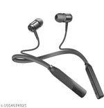 Best Bluetooth Neckband | Crystal-Clear Sound & Deep Bass | 20-Hour Battery Life with Fast Type-C Charging | Magnetic Lock Design & Stylish Metal Finish | Bluetooth Headphones Under ₹299