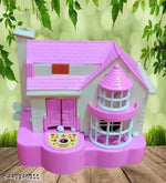 Kian  Best Quality New Model Puppy House Piggy Bank  Coin Bank  Indoor|Outdoor Dog House Piggy Bank for 2 & 3+ Years Kids Boys & Girls Coin Bank  (Pink)