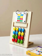 Wooden Learning Clock for Kids, Educational Time Teaching Toy, Shape Color Sorting Number Blocks, Montessori Early Learning