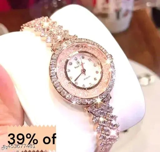 Amigos_ luxury watches women's niche high-end diamond quartz watch student rose gold Roman pattern full of diamond women's watch