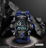 Grey Colour Digital Led Watch for Unisex Kids Boys n Girls