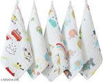 Kin and tin pack of 2 Soft and Gentle Muslin Baby Towels - Perfect for Your Little One