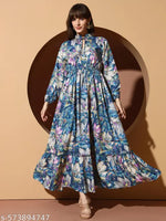 OTABU | Dress For Women | Women's Abstract A-line Peach Skirts