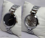 New Fancy Solid Dial Attractive Metal Chain Attractive Bracelet Analog Watch for Women