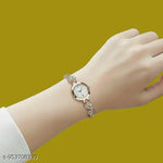 Latest shiny Cristal diamond premium quality analog watch for women and pretty girls