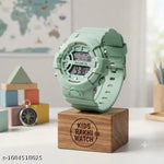Fashion Kids Digital Date and Time Black Dial LED Watch for Stylish Kids Unisex Birthday Gift Digital Children Watch for Boys & Girls | Pack of 2