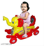 kiddykin Musical 2 in 1 Horse Rocker Cum Rider-Kids Ride On Push Car with Parent Control Toy Toddler Baby Toy 1-4 Years Old Indoors and Outdoors Kids Suitable for Boys & Girls (Blue)