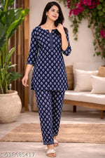 Trendy Fashionable Women Top & Bottom Sets