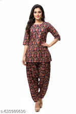 Trendy Fashionable Women Top & Bottom Sets