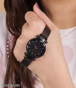 Amigos- Black diamond Rubber Strap Student Analog WristWatch