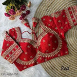 Trending New Embroidery Work Blouse For Wedding