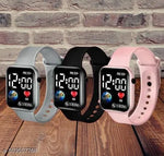 Digital Watch - For Boys Pink And Gray LATEST DESIGN LUXURIOUS TRENDING Digital Watch - For Boys And Girls