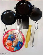 SUTEKI Small Kitchen Set Great Kitchen Toys for Girls, Gift  Total 6 Item