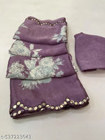 Trending  bollywood Crepe sarees