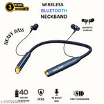Smart Dial Neckband 12 hours playtime bluetooth wireless headphones earphone bluetooth headset