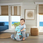 Boy's and Girl's 2 in 1 Baby Horse Rider/Rocker for Kids 1-3 Years Birthday Gift, Jolly Horse, Pack 1