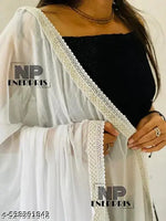 white super four side kaju lace