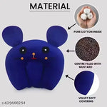 QOC  Mustard Seeds (Rai) Pillow Cotton,Baby Head Shaping Takiya Detachable Mustard/Rai Seed Pouch for Easy Washing Feeding & Nursing Baby Neck Pillow Soft Head Shaper Anti Flat Pillow With Mustard Seeds For Newborn Babie(0-9Months)
