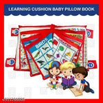 Amrut Internationals Kids Cotton Abcd Learning Toys Cushion Best For Birthday Gift, Red Colour Kids Learning Cushion Book