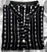PARWATI BLACK KURTI D